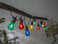 STAR TRADING LED-Lichterkette Circus Filament, 10-flammig, ca. 15x6 cm, ca....