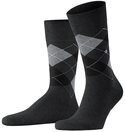 Burlington Socken King Einheitsgr&ouml;&szlig;e 40-46, Argyle-Muster, Burlington-Clip