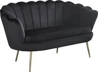 SalesFever 2-Sitzer Clam Komfort-Duo-Sitz, Muscheldesign-Breite 136 cm: Pure