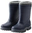 Gummistiefel STERNTALER "Gummistiefel mit Innenschuh uni", Kinder, Gr. 23, blau