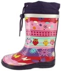 Beck Gummistiefel Eule Gummistiefel (super s&uuml;&szlig;e, schmale Stiefel, f&uuml;r...