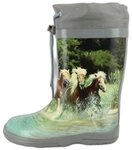 Beck Gummistiefel Pferde Gummistiefel (wasserdichter, robuster, schmaler...