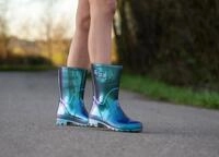 Beck Damen Regenstiefel Glossy Gummistiefel (f&uuml;r trockene F&uuml;&szlig;e bei N&auml;sse und