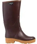 Aigle Damen Gummistiefel Chambord Pro2 Gummistiefel Sto&szlig;d&auml;mpfend braun 37 EU