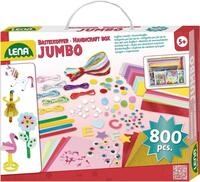 Lena&reg; Kreativset Bastelkoffer Jumbo, pink