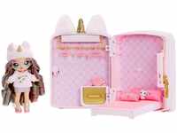 MGA ENTERTAINMENT Puppenmöbel 3in1 Backpack Bedroom Unicorn Playset- Britney