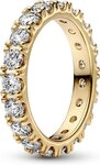 Pandora Fingerring Pandora Funkelnde Reihe Ewigkeits-Ring 160050C01 Damenring