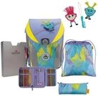 DerDieDas&reg; Schulranzen Ergoflex Max Schulranzen Set 5-tlg. Hippie Hair