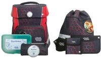 SCHOOL-MOOD&reg; Schulranzen School-Mood Schulranzenset Champion Maxx Mika (Drache)