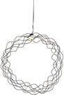 STAR TRADING LED Dekolicht Curly, Moderner LED Metallkranz,Curly', H&auml;ngeleuchte mit