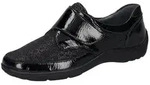 Waldl&auml;ufer HENNI-Soft Klettschuh, Bequemschuh, Komfortschuh in Lack-Optik, Weite H =