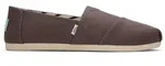 TOMS Recycelte Baumwolle Alpargatas Slipper grau 42