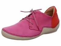 Think! Kapsl - Damen Schuhe Schnürschuh Sneaker Glattleder rosa