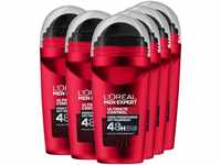L'ORÉAL PARIS MEN EXPERT Deo-Roller Deo Roll-on Ultimate Control, Packung,...