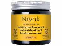 Niyok Deo-Creme Deocreme Vitamina, 40 ml