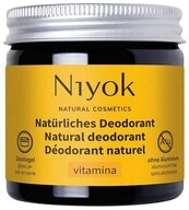 Niyok Deo-Creme 2-in-1 anti-transpirant, Schutz vor Geruch & Schwei&szlig;, ohne