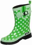Gummistiefel BOCKSTIEGEL "Dorin", Damen, Gr. 36, gr&uuml;n (hellgr&uuml;n, multi),