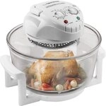 Esperanza Minibackofen 18L Halogenofen Hei&szlig;luft Fritteuse Grill Ofen