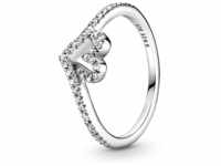 Pandora Fingerring PANDORA Wishbone Ring für Damen aus 925er Silber mit...