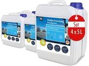 H&ouml;fer Chemie GmbH 4x 5 L Premium Scheiben Frostschutz -60 Grad Konzentrat