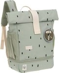 L&Auml;SSIG Kinderrucksack Happy Prints, Mini Rolltop, Light Olive