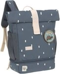 L&Auml;SSIG Kinderrucksack Happy Prints, Mini Rolltop, Midnight Blue