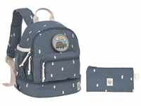 Lässig 4Kids Mini Backpack Happy Prints Dark Blue