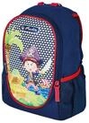 Herlitz Schulranzen Kinder Rucksack Pirat Kinderrucksack Blau, Kindergartenrucksack