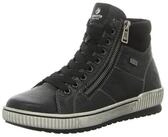 Remonte Remonte Leder Stiefeletten schwarz Winterstiefelette