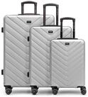 Redolz Trolleyset Essentials 07, 4 Rollen, (3-teilig, 3 tlg), ABS