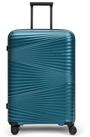 Pactastic Hartschalen-Trolley Trolley, 4 Rollen blau 45 cm x 67 cm x 25 cm | 62 l