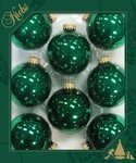 Dekohelden24 Christbaumschmuck Dekohelden24 Lauschaer Christbaumschmuck - 8er Set