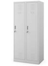 Jan Nowak Mehrzweckschrank Metall Umkleideschrank 80 cm KACPER 2 Abteile