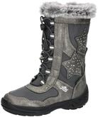 Winterboots LICO "Winterboot Cathrin", M&auml;dchen, Gr. 25, grau, Synthetik, Schuhe
