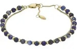 Fossil Armband Fossil Damen-Armband Edelstahl Farbstein, JEWELRY