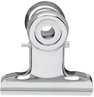 MAUL B&uuml;roklammer 10 Briefklemmer Metall Vielzweckklammer 5cm, 2 cm Klemmweite