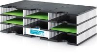 STYRO Briefablage 1 Sortierstation Standard styrodoc trio 9 F&auml;cher...