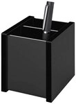WEDO Aufbewahrungskorb WEDO&reg; 636001 Stiftek&ouml;cher Black Office 2 F&auml;cher -