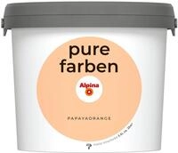 Alpina Wandfarbe Alpina pure farben - Oranget&ouml;ne