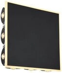 GLOBO LIGHTING LED Wandleuchte SAIDY, LED fest integriert, Warmwei&szlig;,