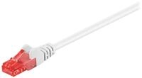 Goobay Goobay 95257 CAT 6 Patchkabel, U/UTP, Wei&szlig;, 0.25 m - CCA Kupfergemisch
