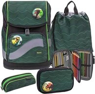 Belmil Schulranzen Set Premium Smarty Plus 10-teilig 2024 Jungen Twist of Lime