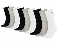 PUMA Socken 9 Paar PUMA EVERYDAY CREW SOCK 9P ECOM (Spar-Pack, 9-Paar, 9er-Pack)
