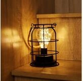 Salcar LED Laterne Dekolicht, Retro Dekolaterne, batteriebetrieben & USB, mit