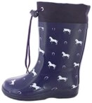Beck Gummistiefel Horses Gummistiefel (bis Gr. 38 verf&uuml;gbar, schmale Passform,