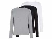 Tommy Hilfiger Underwear T-Shirt 3P LS Tee (Packung, 3er-Pack) mit Markenlabel