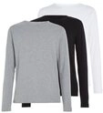 Tommy Hilfiger Underwear T-Shirt 3P LS Tee (Packung, 3er-Pack) mit Markenlabel
