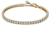 Pandora Tennisarmband Funkelndes TennisGoldfarben