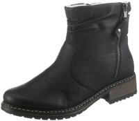 Rieker Winterstiefelette, Winterboots, Blockabsatz, Profilsohle, mit