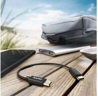 Hama Hama 00201604 USB Kabel 0,2 m USB 2.0 USB C Schwarz USB-Kabel